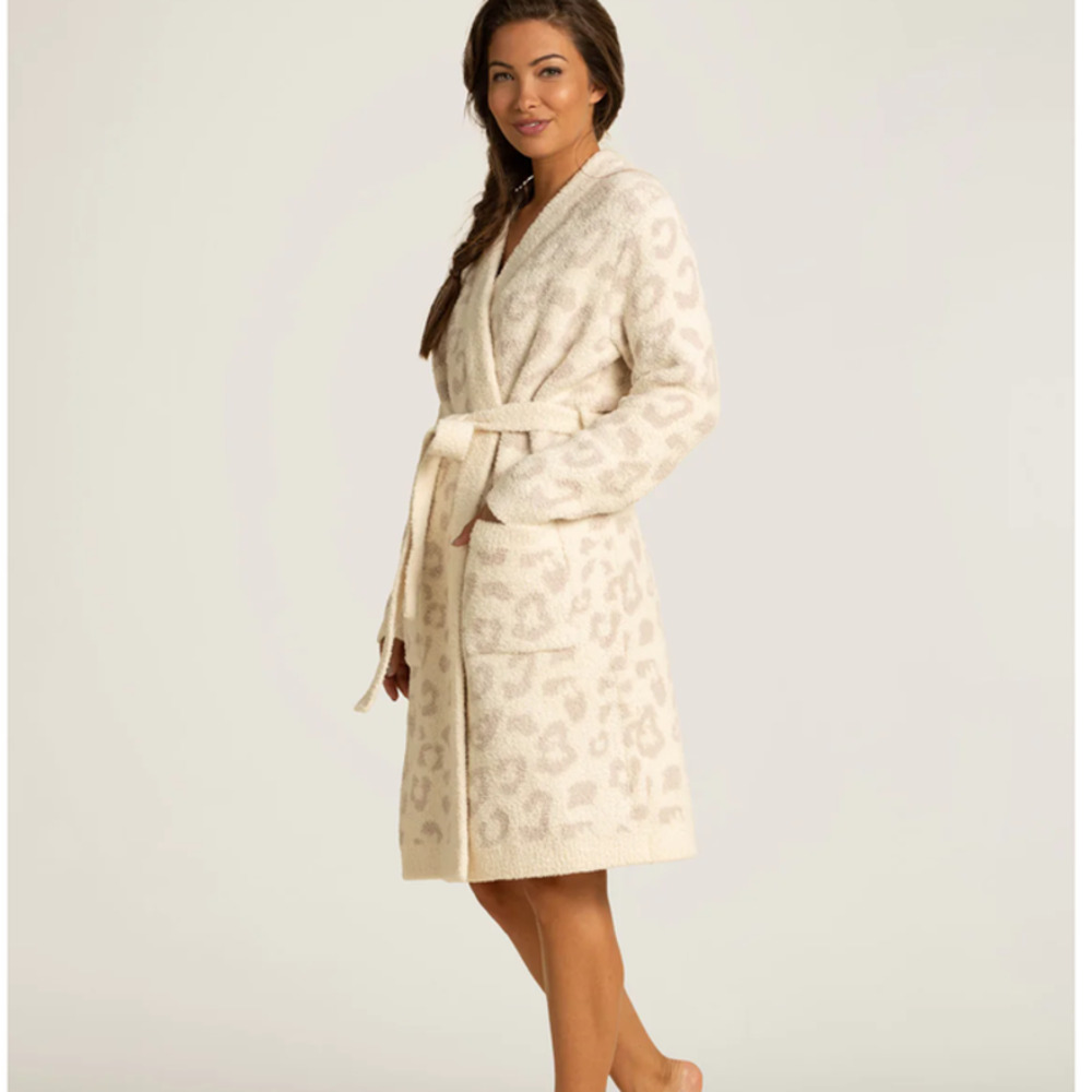 Barefoot Dreams CozyChic Women's Barefoot In The Wild Robe size small midi